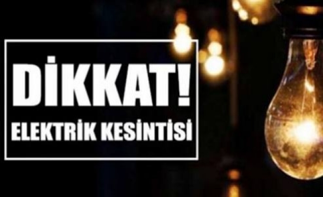 Dikkat! Hafta sonu kesintiler var