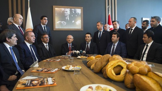 Kılıçdaroğlu, Ekmek üreticileri İle bir araya geldi