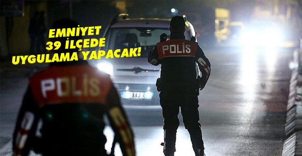 Emniyet'ten sıkı yılbaşı mesaisi