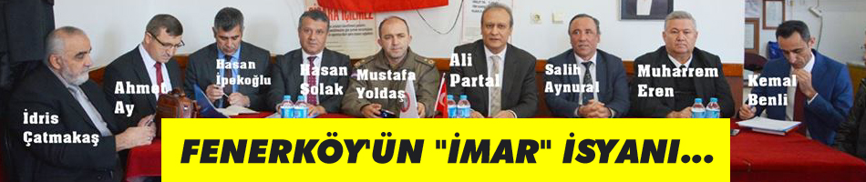 Fenerköy'ün imar isyanı