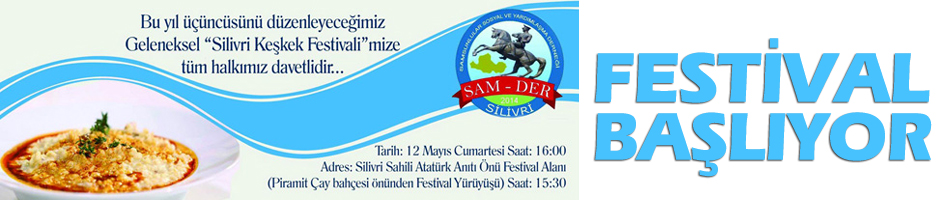 Samsunluların festivali başlıyor