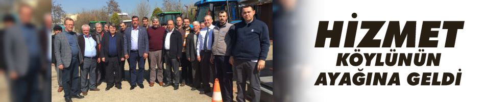 Hizmet köylünün ayağına geldi