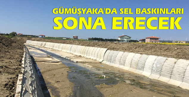Gümüşyaka'da sel baskınları önlenecek