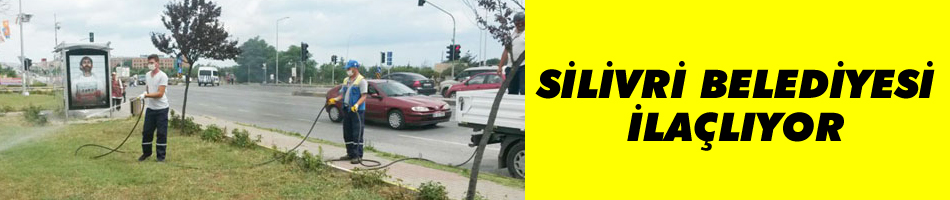 Silivri Belediyesi ekipleri ilçede ilaçlama hizmeti başlattı