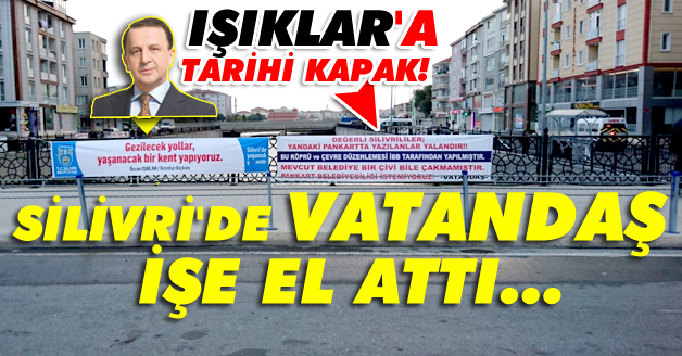 İBB'nin hizmetini sahiplenince, vatandaş işe el attı