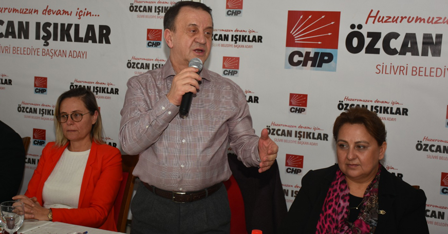 Özcan Işıklar, yöre dernekleri ile bir araya geldi