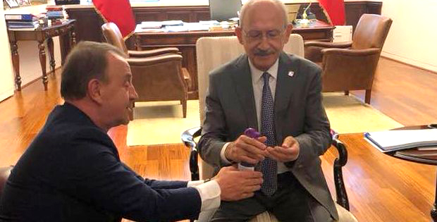 Özcan Işıklar, Kemal Kılıçdaroğlu ile görüştü