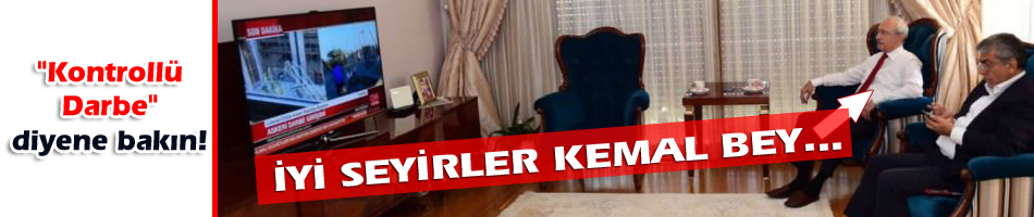 İyi seyirler Kemal Bey...