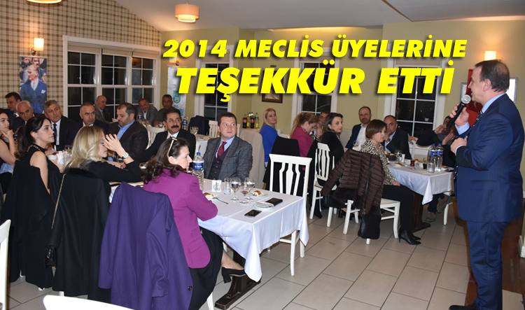Işıklar, 2014 meclis üyelerine teşekkür etti