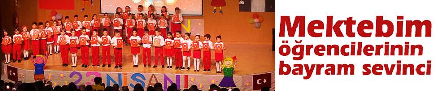 Mektebim öğrencilerinin bayram sevinci