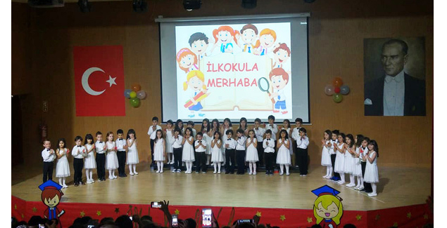 Mektebim'de ilkokula merhaba dediler