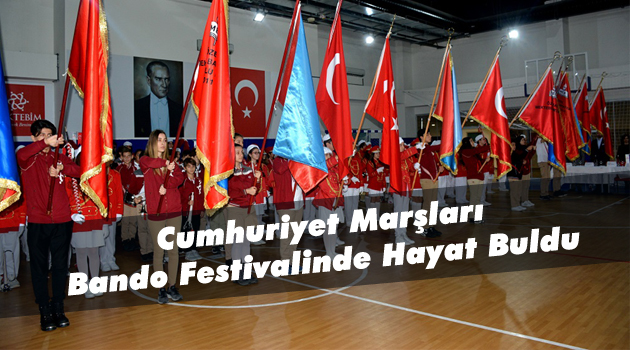 Cumhuriyet Marşları bando festivalinde hayat buldu
