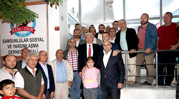İBB Başkanı Mevlüt Uysal'dan Silivri yöre derneklerine gece ziyareti