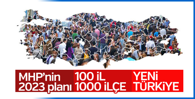 MHP'nin il ve ilçeler ile ilgili 2023 planı