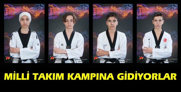 Milli takım kampına gidiyorlar