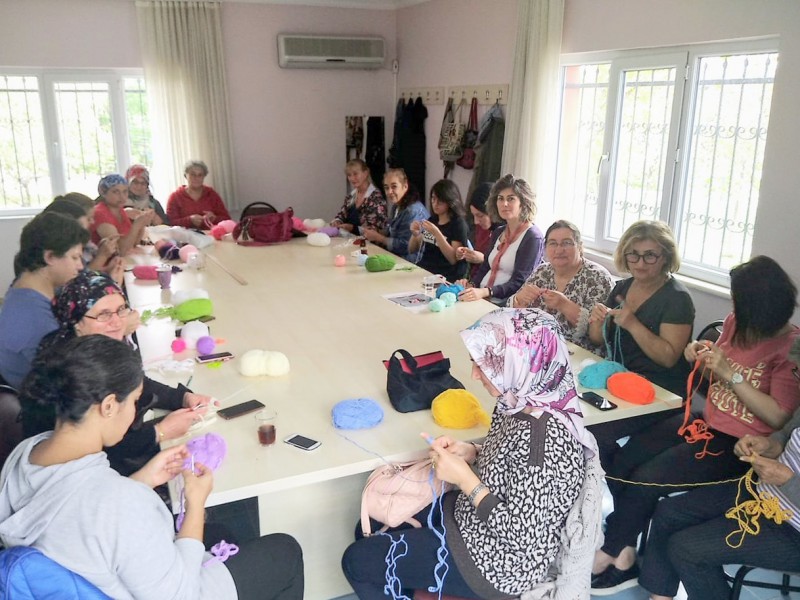 Silivrili kadınlar yeteneklerini keşfediyor