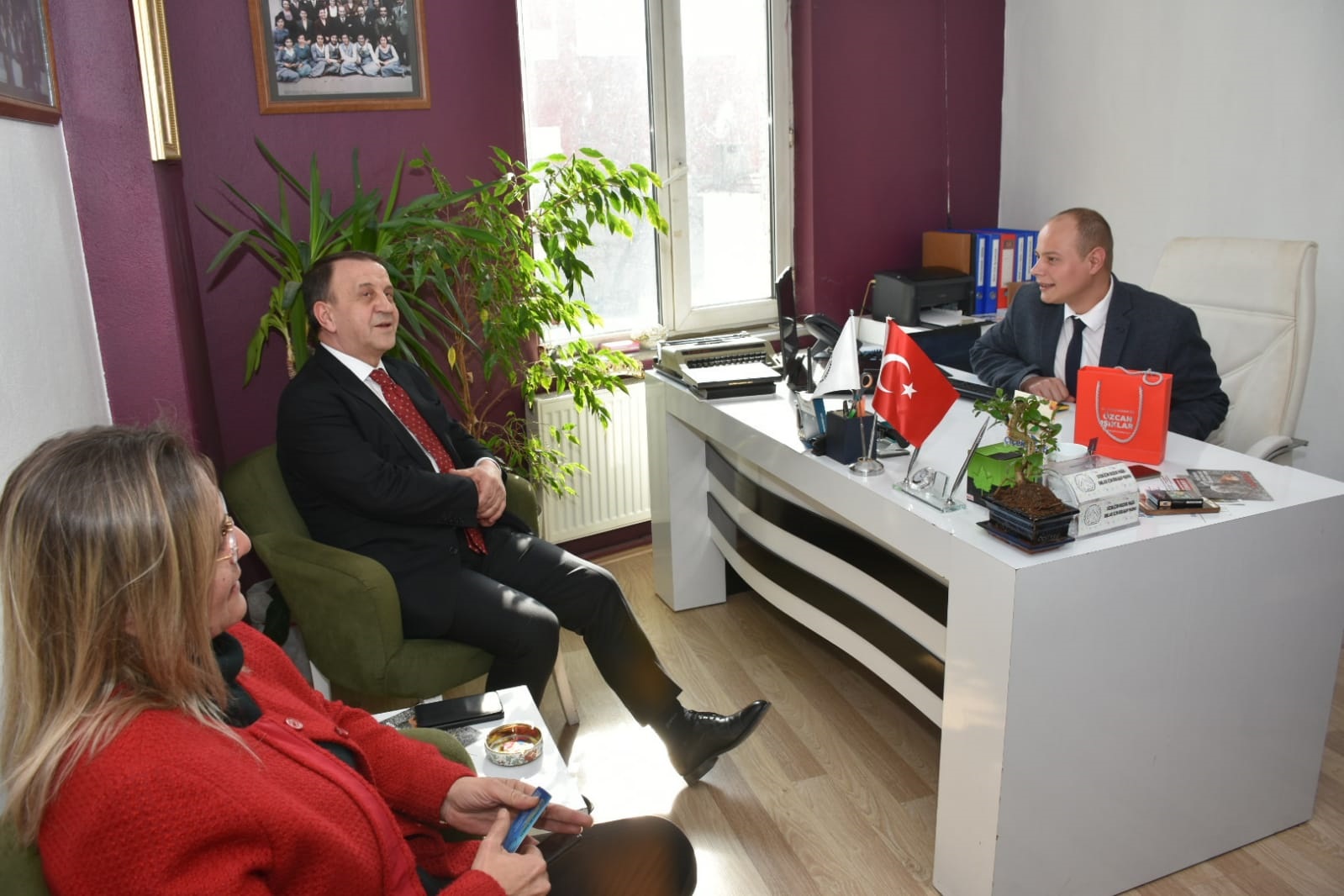 Işıklar HAYKURDER’i Ziyaret Etti