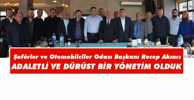 Akıncı, ‘Adaletli ve dürüst yönetim olduk’