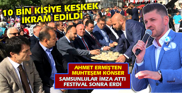 Silivri'de 10 Bin kişiye 'Keşkek' ikram edildi