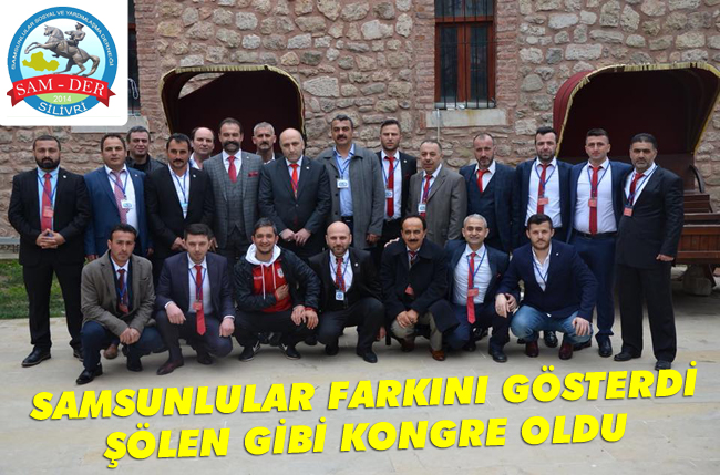 Samsunlulardan şölen gibi kongre
