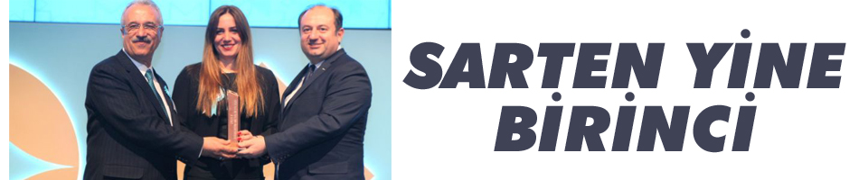 SARTEN yine birinci