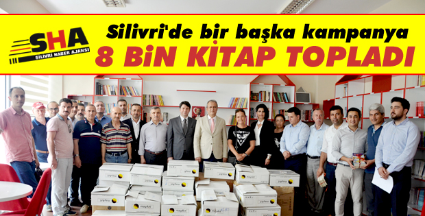 SHA'nın başlattığı kampanyada 8 Bin kitap toplandı