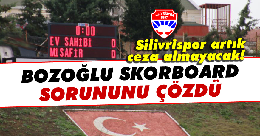 Silivrispor artık ceza almayacak!