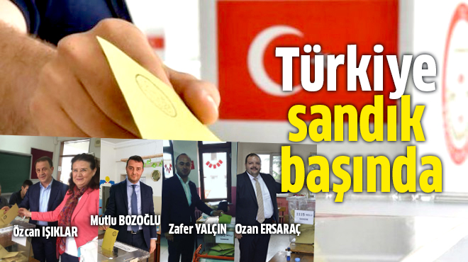 Türkiye sandık başında