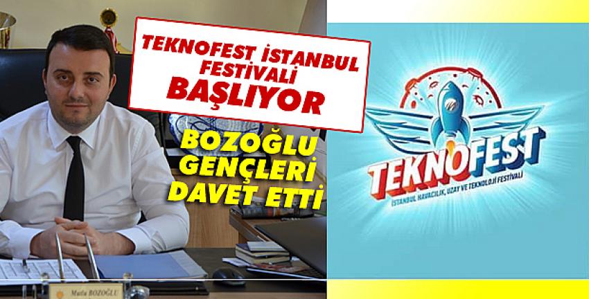 Bozoğlu, gençleri davet etti. TEKNOFEST başlıyor
