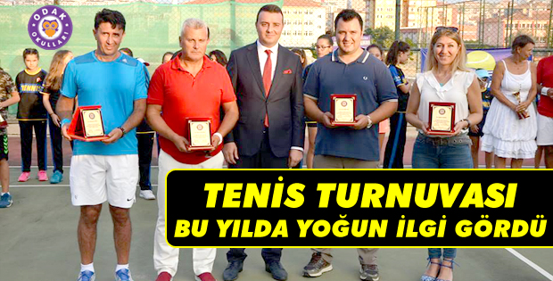Tenis Turnuvası bu yılda yoğun ilgi gördü