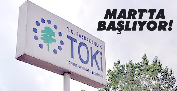 1400 konut ile ilk kazma vuruluyor...