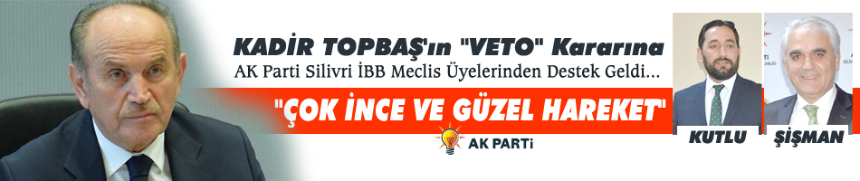 Kadir Topbaş'ın kararına destek