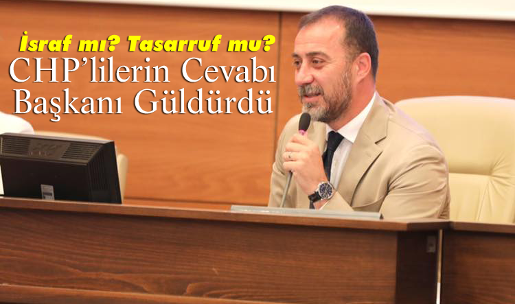 Yılmaz: İsraf mı tasarruf mu takdirinize sunuyorum