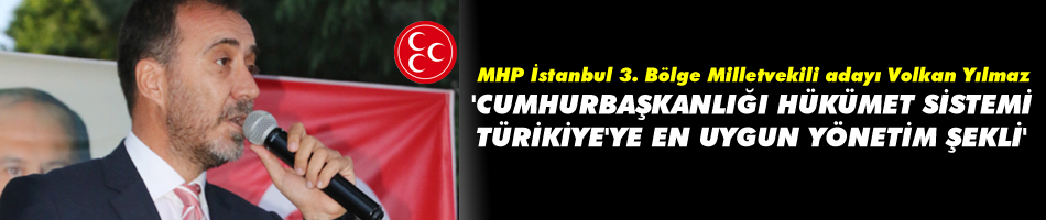 Volkan Yılmaz, MHP'nin geleneksel Kalepark iftarında konuştu