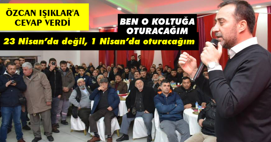 Yılmaz'dan Işıklar'a cevap geldi