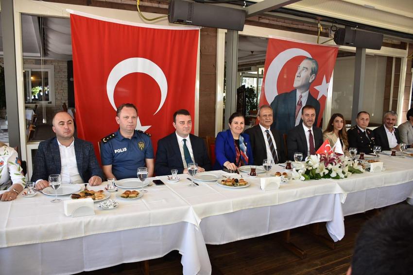 Silivri'de protokol bayramlaşması