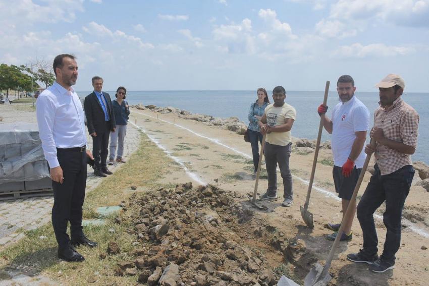 Boşnak Bahçe'de yenileme çalışmaları başladı