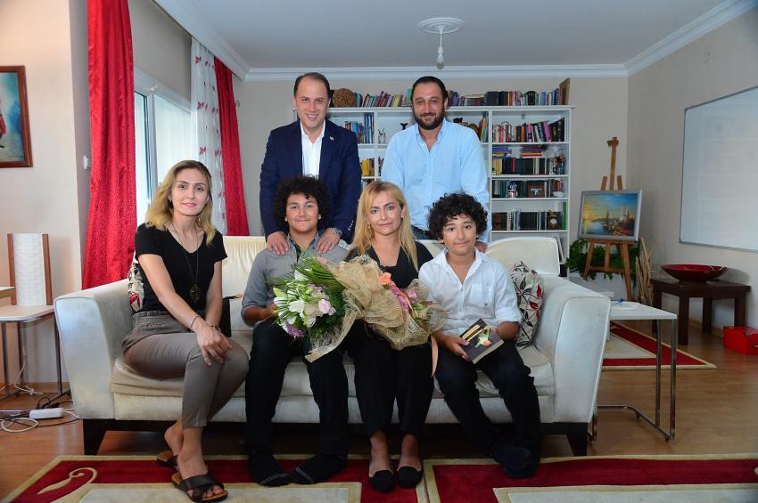 Başkan Çalık, LGS birincisini tebrik etti