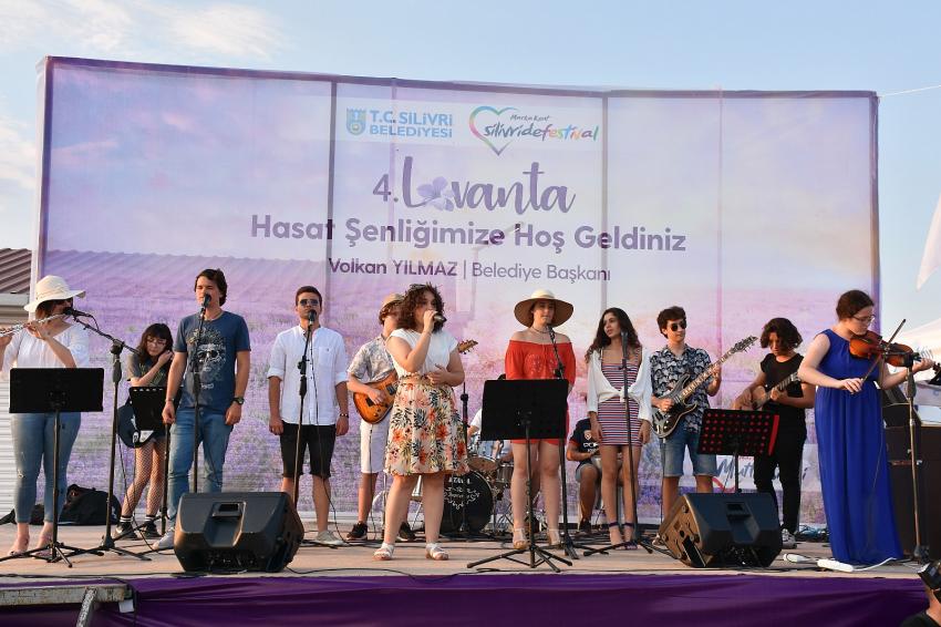 Silivri'de görkemli "Lavanta Şenliği"