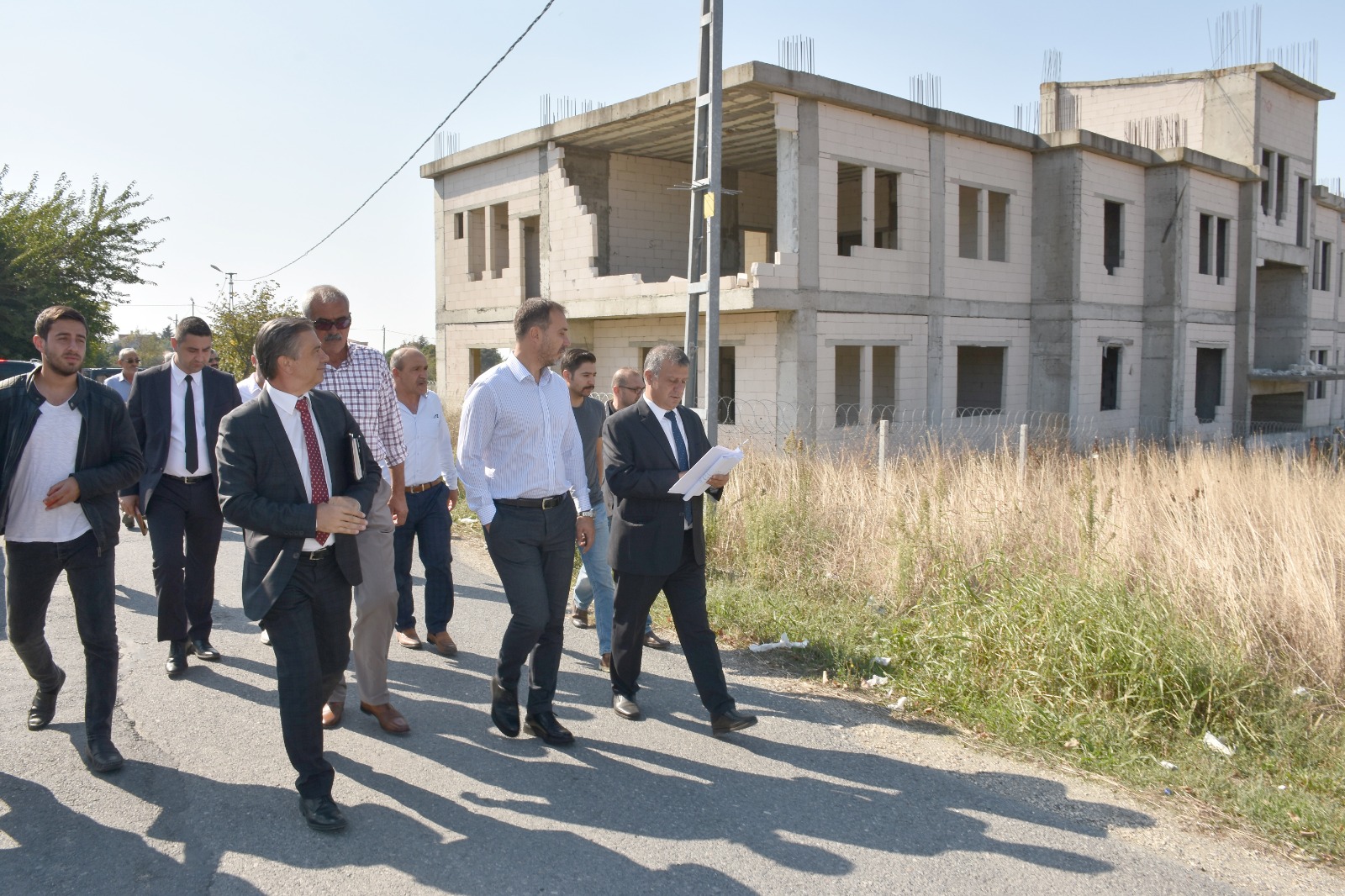 Başkan Yılmaz Ortaköy'ü inceledi