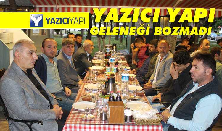 Yazıcı, geleneği bozmadı