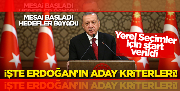 AK Parti'de yerel seçim mesaisi başladı. İşte aday kriterlerleri