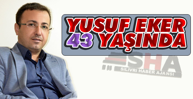 Gazeteci Yusuf Eker'in doğum günü mesaisi