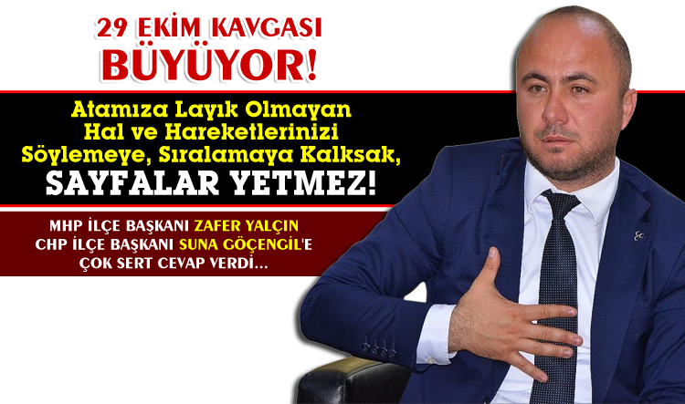 Zafer Yalçın'dan çok sert bir açıklama geldi