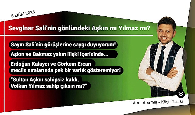 Sevginar Sali'nin gönlündeki Aşkın mı Yılmaz mı?